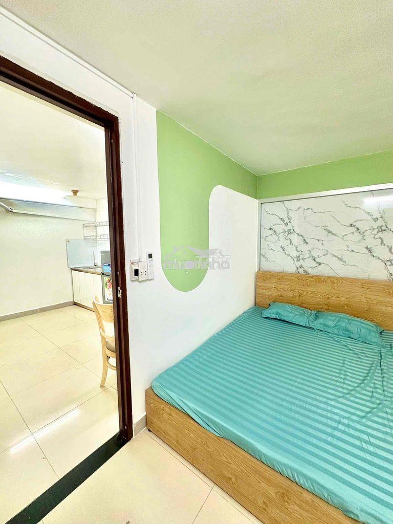Cho thuê căn 1pn tách bếp thang máy full nt gần đh kinh tế ueh quận 10