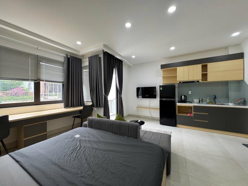 Phòng mới siêu rộng 45m² + ban công lớn – full nội thất mới | nguyễn cửu vân, bình thạnh - Ảnh 2