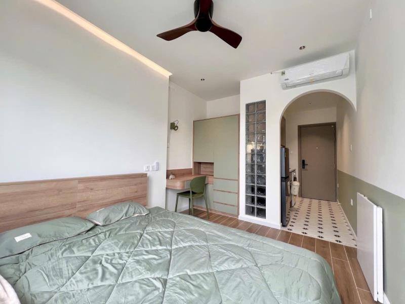 ✨ Cho thuê căn hộ - 35m² -  có ban công – full nội thất – máy giặt riêng – gần chợ bà chiểu ✨ - Ảnh 2