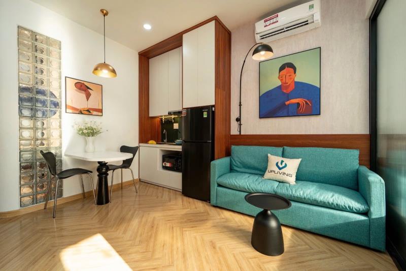 🔥 Cho thuê căn hộ 1pn tách bếp – võ thị sáu, quận 1 | ban công lớn – máy giặt riêng – decor hiện đại gần quận 3, bình thạnh, phú nhuận, - Ảnh 3