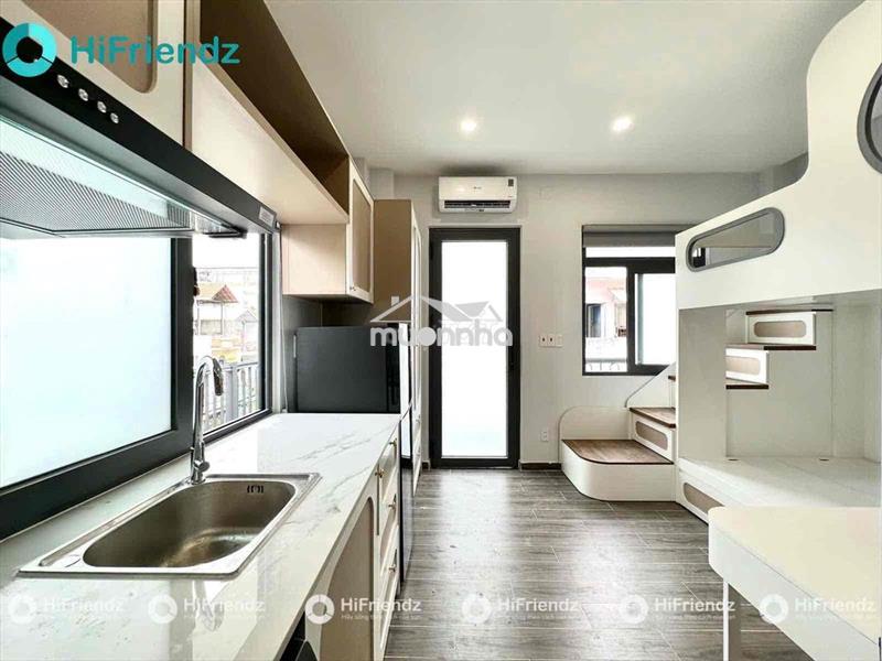 Cho thuê chdv bancol full nội thất ngay dương quảng hàm vlu iuh ntt