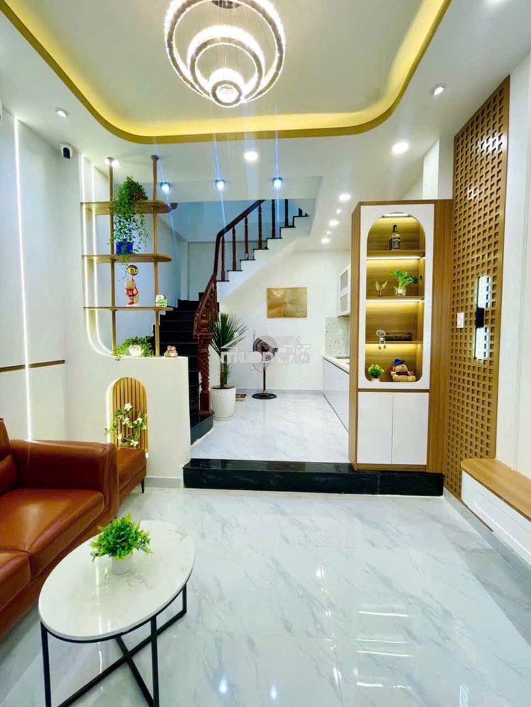 Cho thuê nhà đẹp full nội thất 4x8m 3 pn ngay phan văn trị giá 19 tr - Ảnh 2