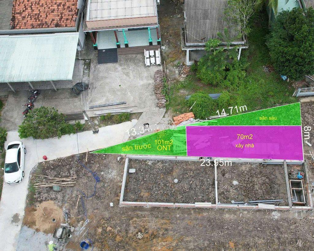 101m2 thổ nền cao đường bêtông ôtô 195 triệu tân trụ_long an giá ngộp - 2