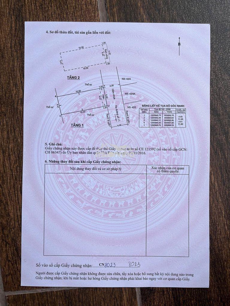 Cần bán nhà quốc lộ 13 cũ - Ảnh 4