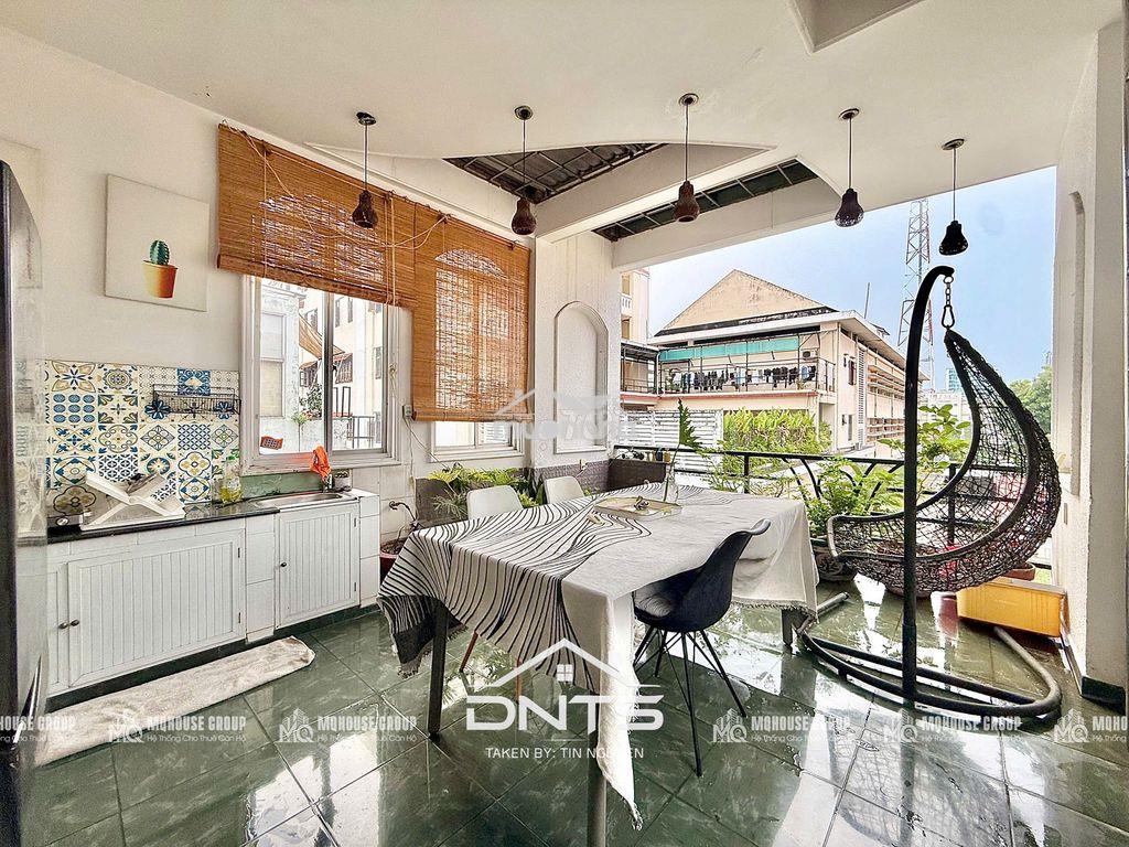 Penthouse 55m2 sân vườn gần công trường mê linh, phố nhật, cầu bason - Ảnh 3