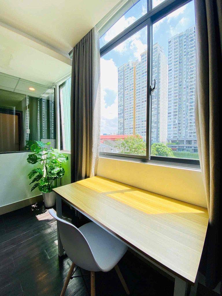 Studio full kính cửa sổ tách bếp gần phú mỹ hưng tiện về các trường đh - Ảnh 4