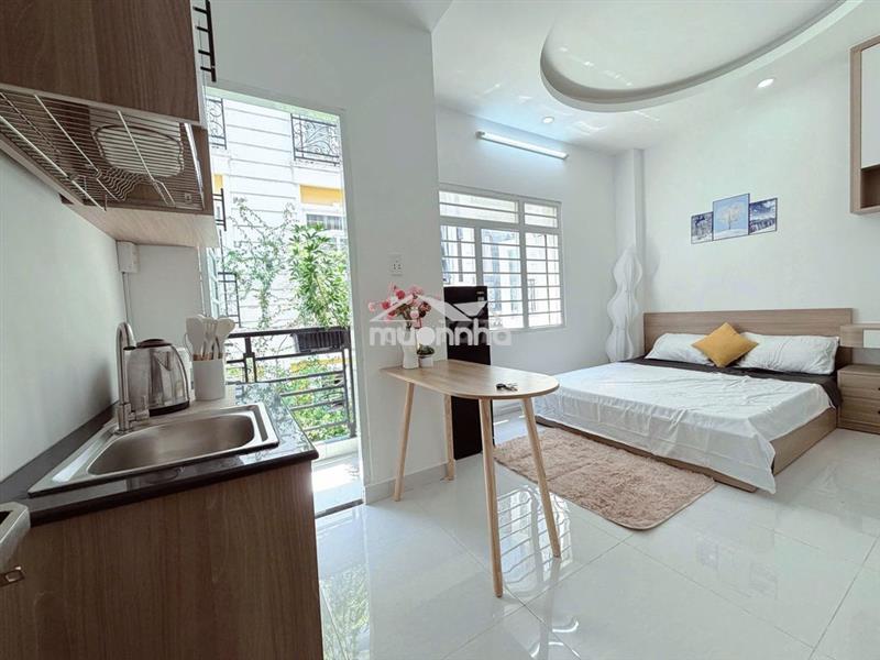 Cho thuê studio mới full nt - ban công lớn - rộng 30m2
