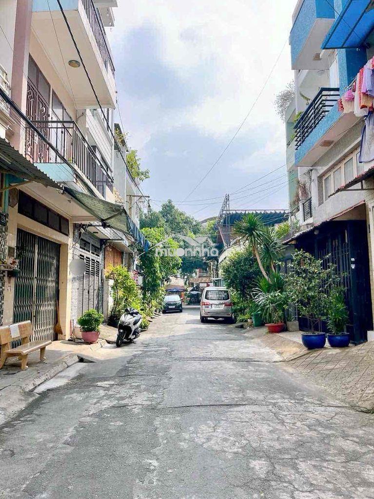 Cho thuê nhà đường độc lập. đúc 1 trệt, 1 lửng, 2 lầu nhà mới - 2