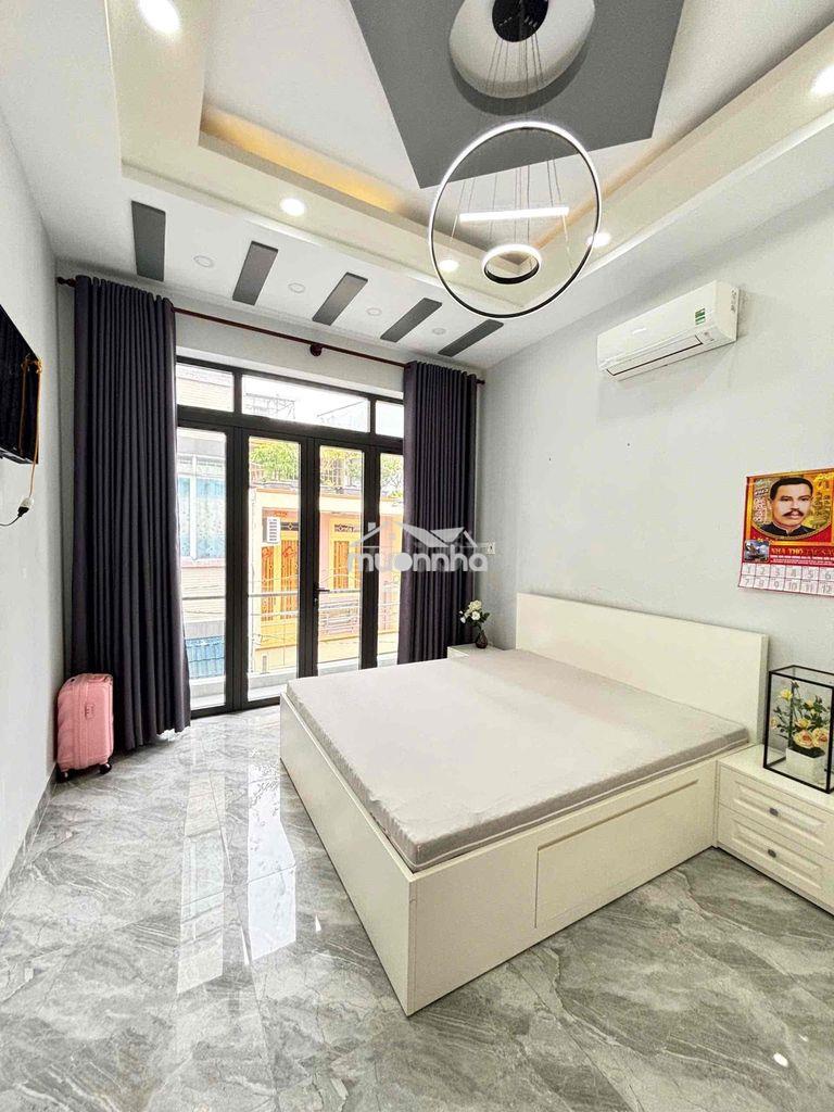 Cho thuê nhà nguyên căn hậu giang q6 1 trệt 2 lầu 4m*15m - Ảnh 4