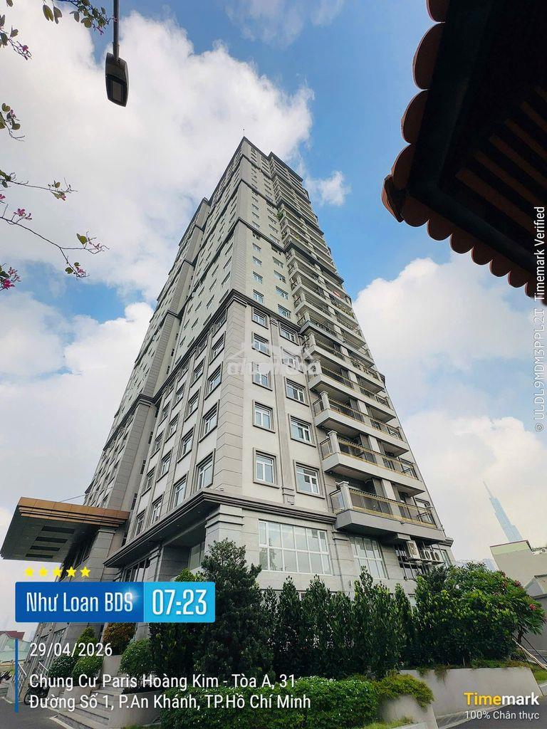 Suất từ cđt ở ngay paris hoang kim thủ thiêm, hcm căn 3pn 2wc 8,1 tỷ