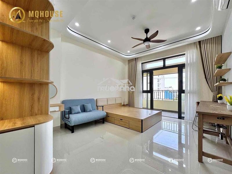 Studio 1pn rộng rãi có nội thất giá mềm