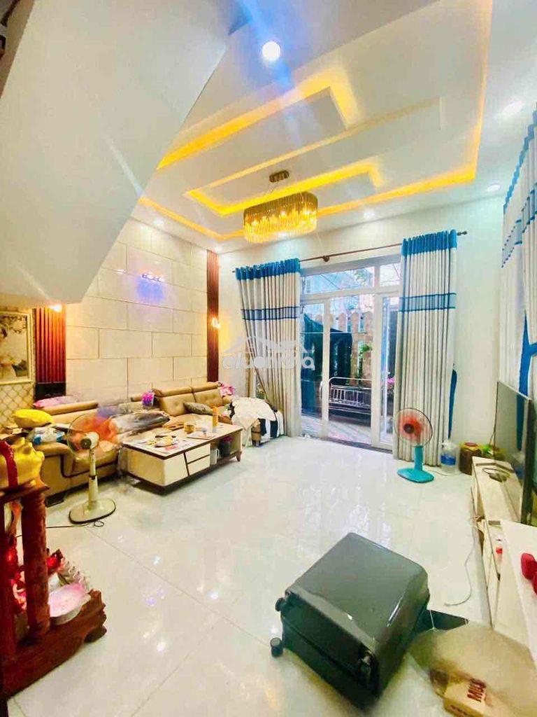 Nhà 4 tầng - 73m2- sang trọng – mặt tiền tân hiệp – 2 xe tải né nhau - - Ảnh 2