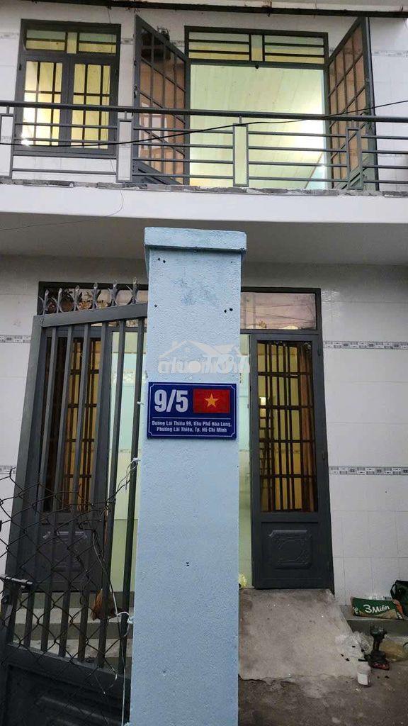 Nhà mới tinh 80m2 3pn 1 trệt 1 lầu lái thiêu 99 kế chợ lái thiêu - 3