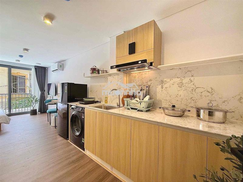 Căn hộ full nội thất - mặt tiền / hẻm ô tô võ thị sáu, quận 3