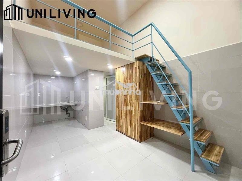 Phòng trọ có gác cao 2m ở 4ng 4xe có thang máy, bảo vệ 35m2