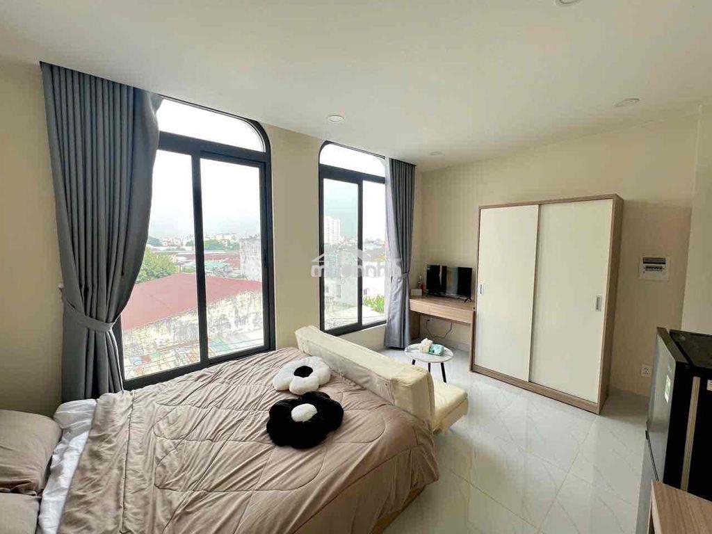 Căn hộ studio cửa sổ to siêu thoáng ngay ngã tư hàng xanh, uef, hutech - Ảnh 2