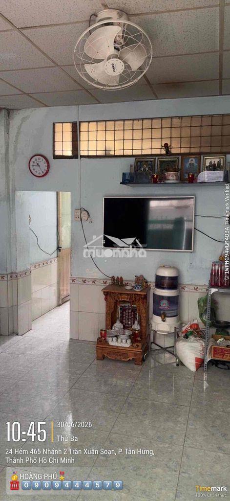 Bán nhà 465/12/5 trần xuân soạn .p tân hưng .tphcm - Ảnh 4