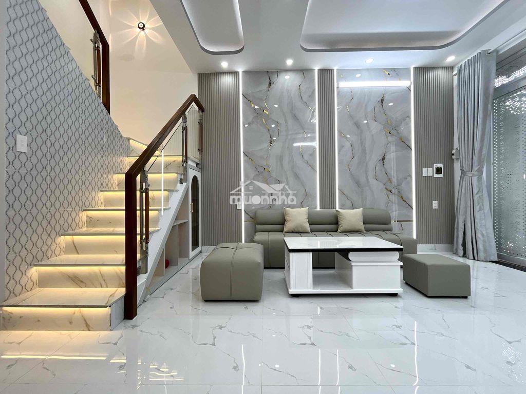 Hẻm ô tô cách nhà 50m dt:4x7m 2tầng 2pn hẻm 1942 huỳnh tấn phát - Ảnh 2