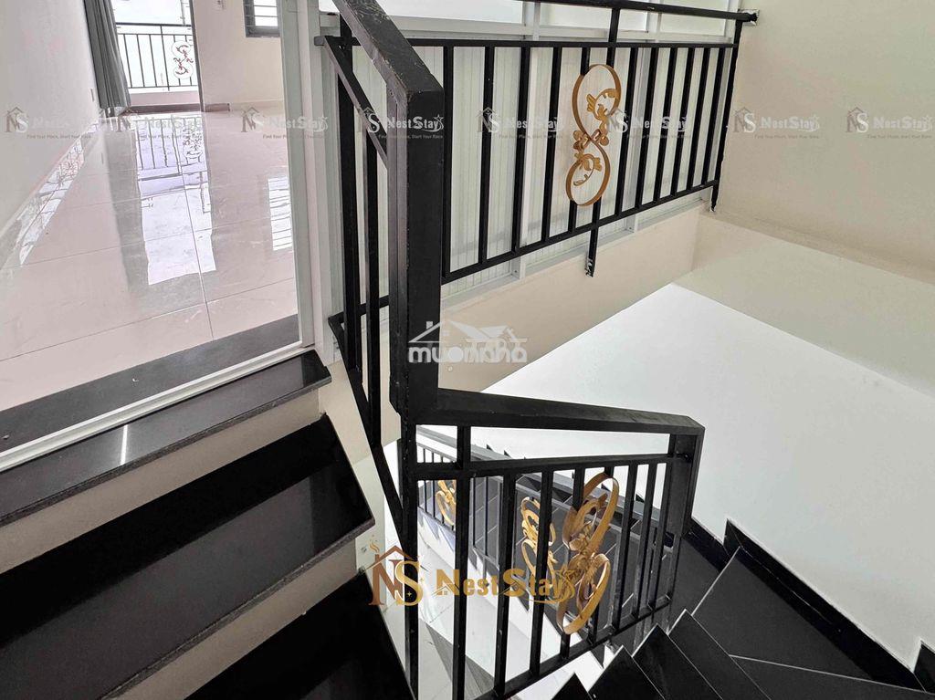 Cho thuê phòng 1 trệt 1 lửng 40m2 lương thế vinh - ban công, máy giặt - Ảnh 2