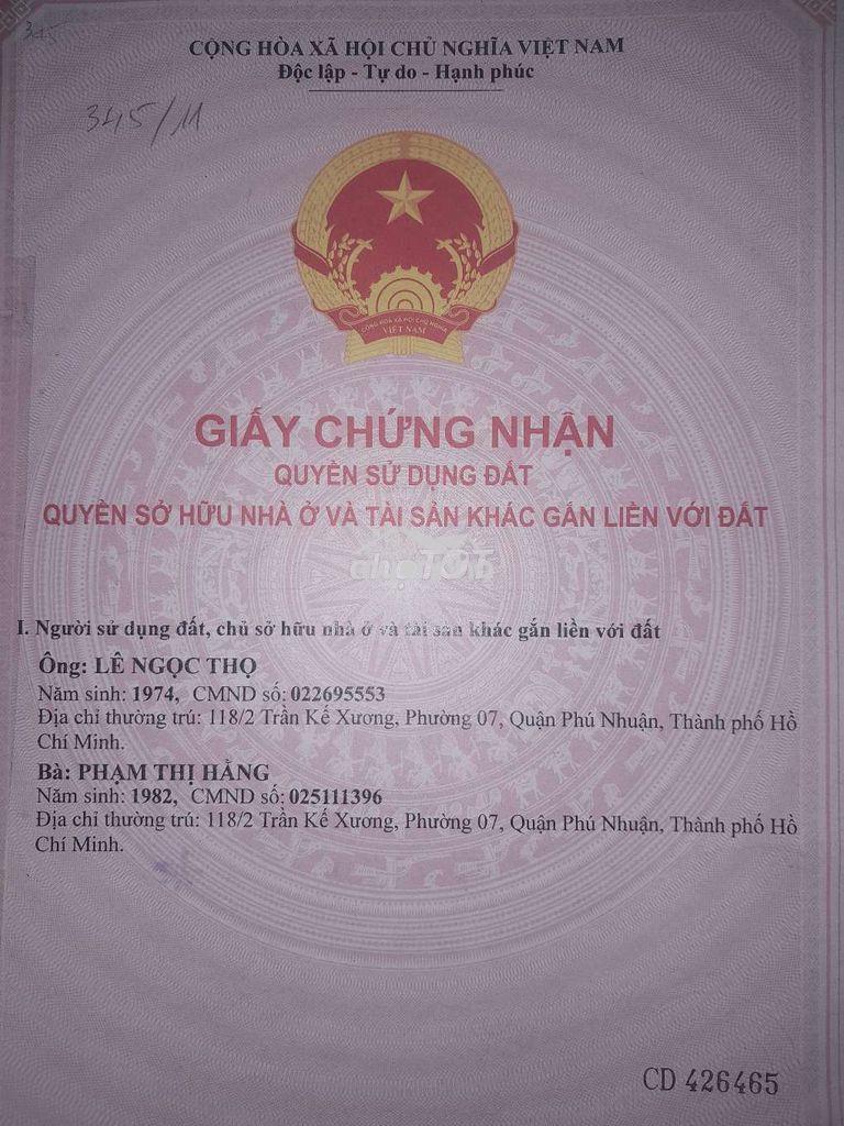 Bán nhà bình thạnh - ngang hơn 4m / 1 trệt 2 lầu / sânthượng / - Ảnh 3