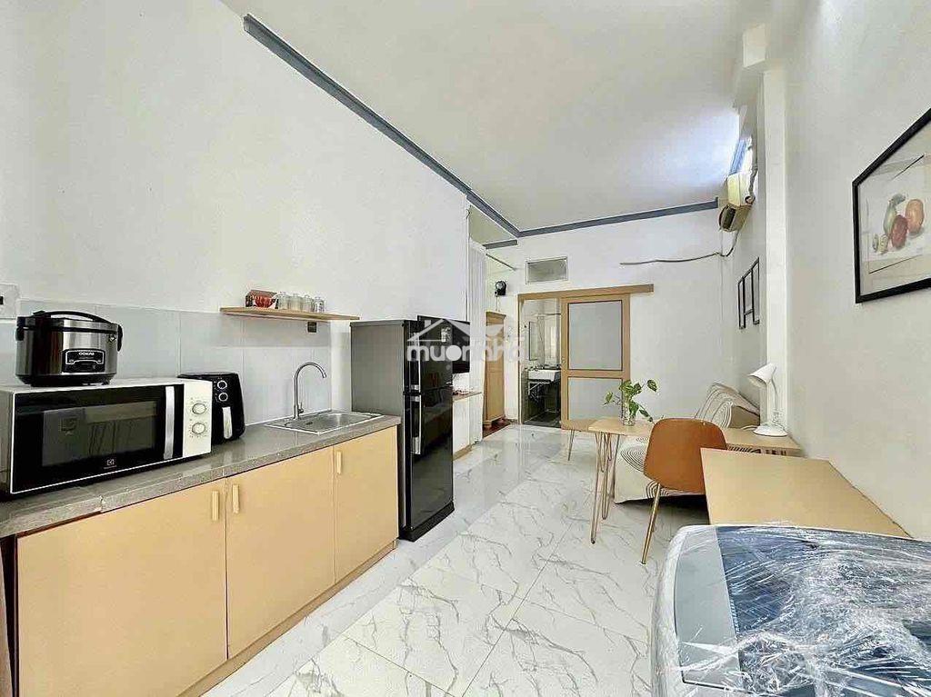 Cho thuê căn 1pn tách bếp máy giặt riêng full nt ở trần quang diệu q3 - Ảnh 2