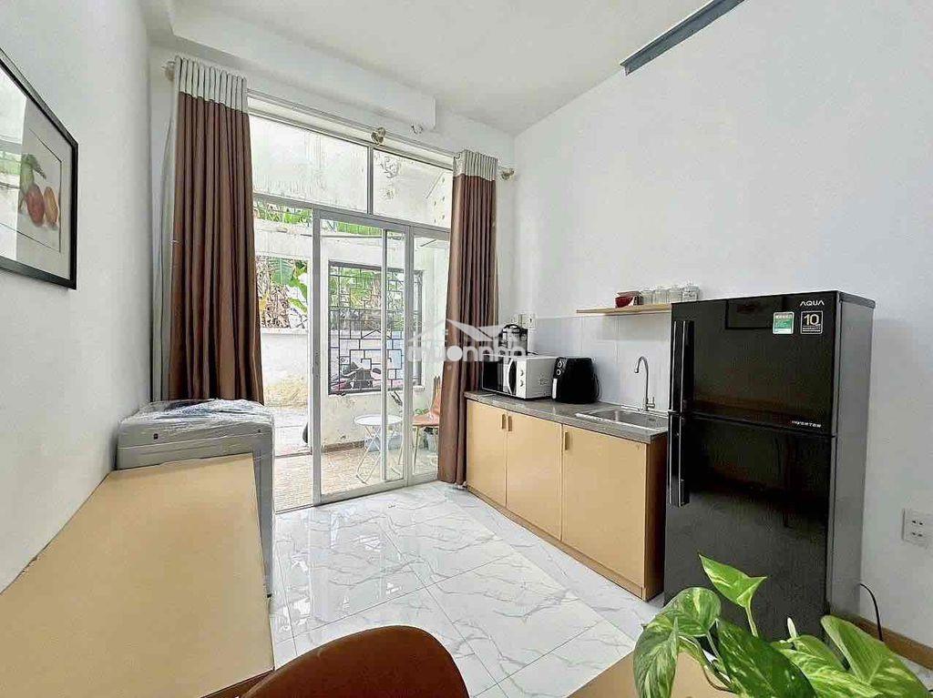Cho thuê căn 1pn tách bếp máy giặt riêng full nt ở trần quang diệu q3 - Ảnh 3