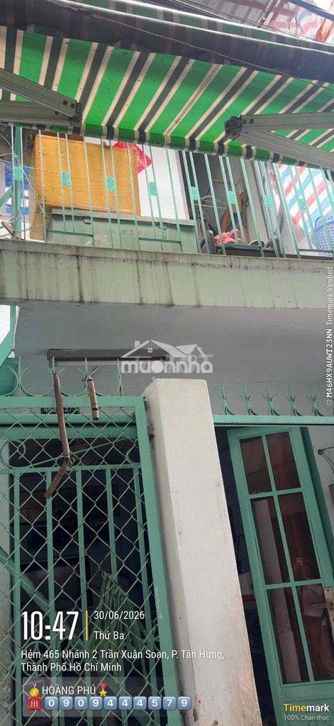 Bán nhà 465/12/5 trần xuân soạn .p tân hưng .tphcm - Ảnh 3