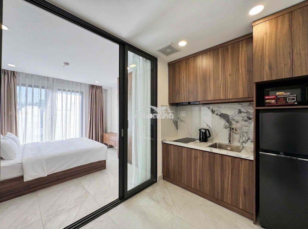 Cho thuê căn hộ 1 pn full nt ngay cổng khu vạn phúc city không gian số - Ảnh 4