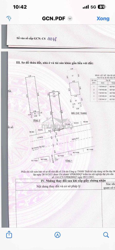 Nhà mặt tiền hẽm 12m , hẽm thông - 4