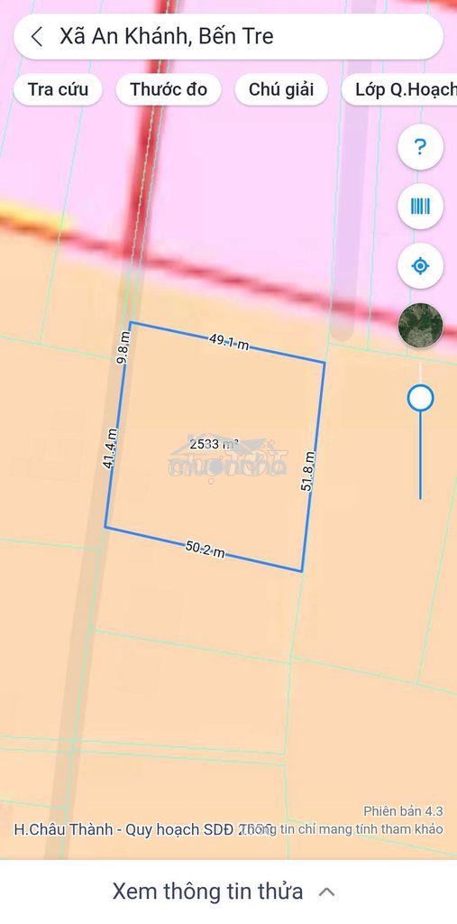 Đất vườn bưởi châu thành bến tre 2,5 công - Ảnh 2