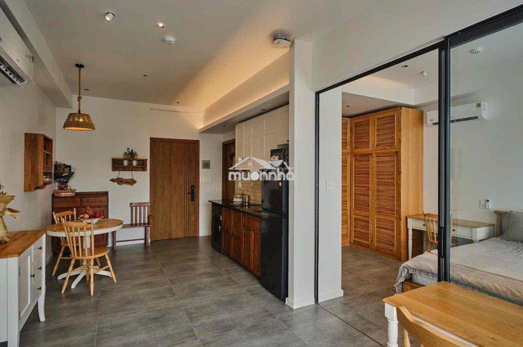 Căn hộ 1 phòng ngủ ban công full nội thất cao cấp 50m2 tân quy q7 - 4