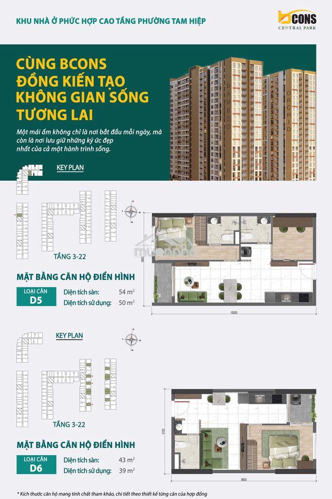 Bán căn hộ studio 40m2 tại 236 bcons central park, 1,999 tỷ, bao đẹp - Ảnh 3