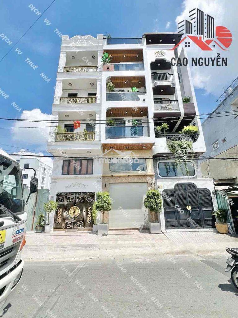 Nhà 4x17 5 tầng 5pn/7wc có thang máy, đường hương lộ 2