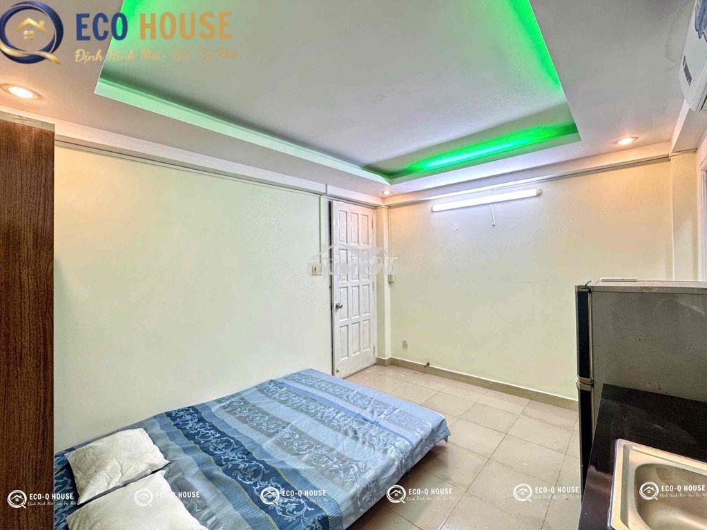 Studio cửa sổ trời full nội thất đi bộ qua huit - lê trọng tấn - Ảnh 4