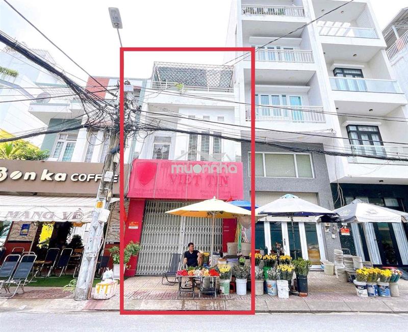 Cho thuê mặt tiền kinh doanh thống nhất nguyên căn trệt 2 lầu giá 25 t