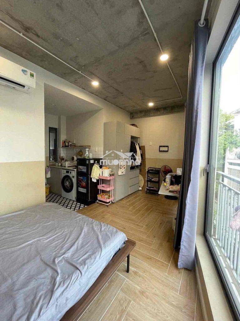 Phòng 35m2_ studio ban công logia, thang máy_ hẻm 189 nguyễn văn đậu