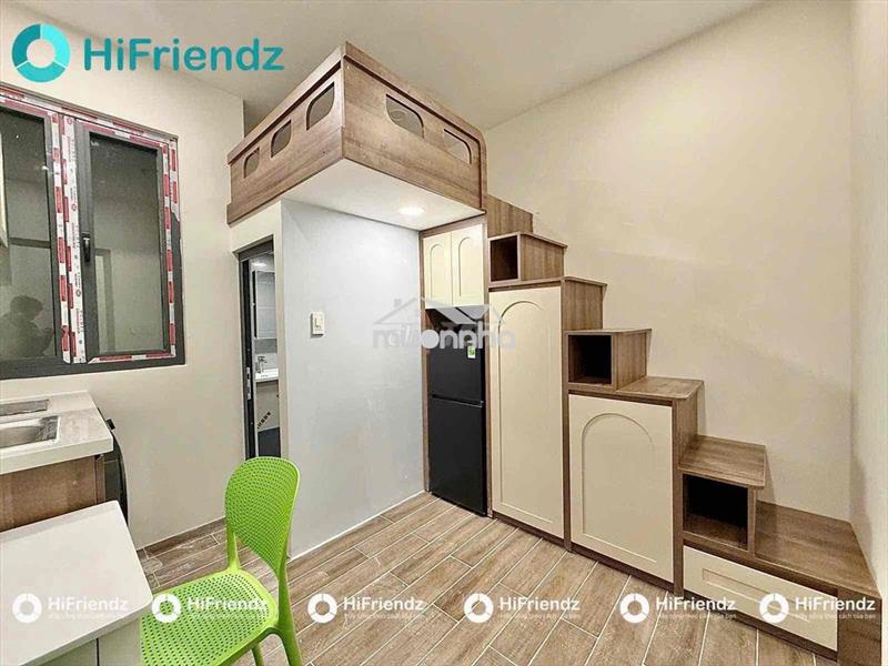 Cho thuê duplex full nt gần vlu-iuh-chợ hạnh thông tây full nội thất