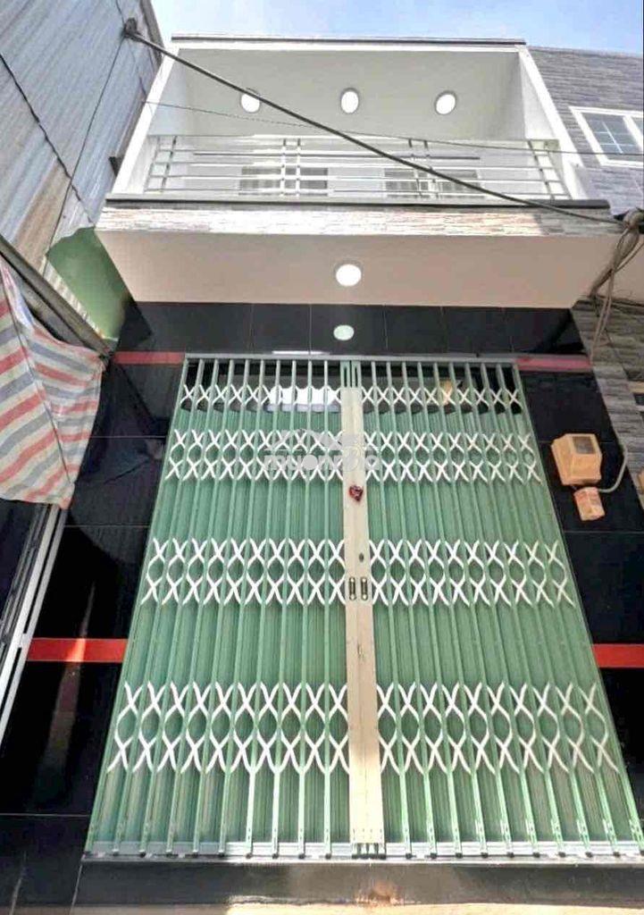Nhà mới – thiết kế gọn đẹp – dọn vào ở ngay 3,5x9 trệt lầu 2pn bự
