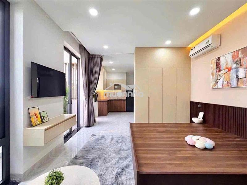 Căn hộ cao cấp full nội thất bancol tách bếp ngay gò dầu - aeonmall