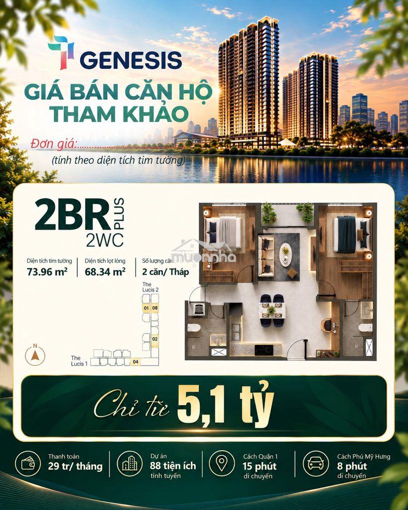 Tt genesis sống chất nhật bản, liền kề phú mỹ hưng.cơ hội nhận toyota  - Ảnh 4