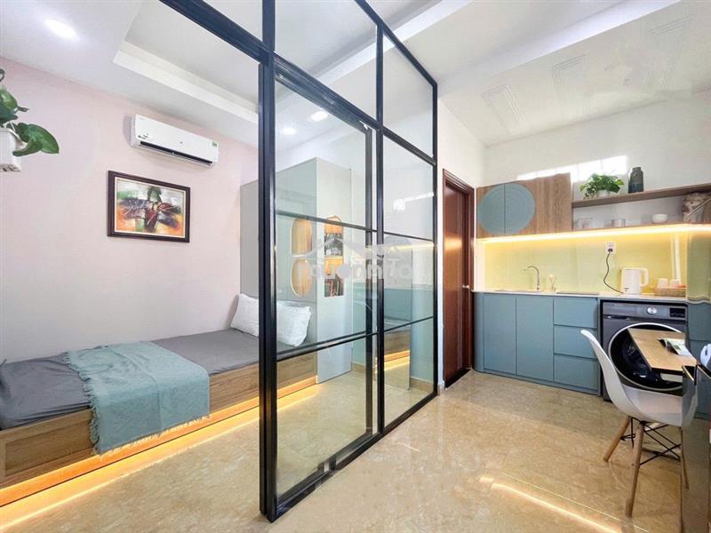 Căn hộ bếp tách- máy giặt riêng ngay 3/2- nguyễn tri phương