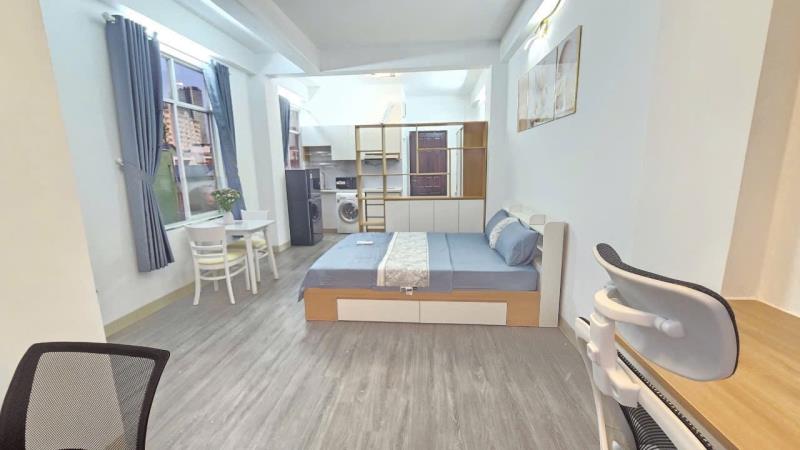 Căn hộ cao cấp 1 phòng ngủ bình thạnh, full nội thất, thoáng mát, rộng rãi, gần nguyễn hữu cảnh, q1, q2  - Ảnh 3