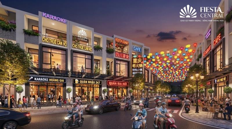 Nhà phố fiesta central – khi tuyến phố trở thành tâm điểm kinh doanh - Ảnh 4