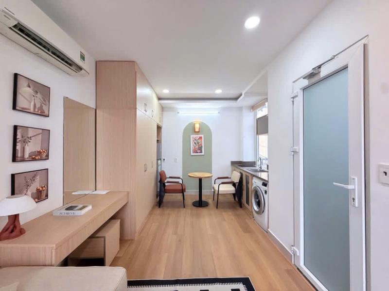 Cho thuê căn hộ full nội thất, thang máy, cho nuôi pet ngay nơ trang long tiện đi chợ bà chiểu, hoàng hoa thám, nguyễn xí - Ảnh 2
