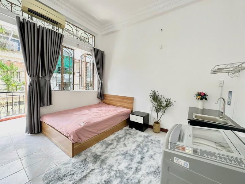 ✨Cho thuê căn hộ - 35m² - có ban công – full nội thất – máy giặt riêng – gần ngã tư hàng xanh ✨ - Ảnh 4