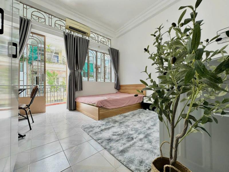 Cho thuê căn hộ studio - full nội thất- có máy giật rêng - bancon siêu to - bùi đình túy, bình thạnh