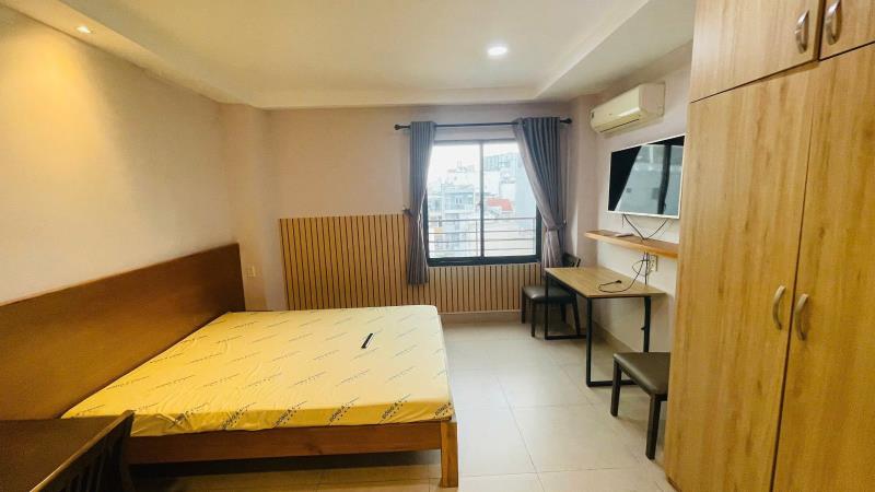 Cho thuê căn hộ full nội thất, thang máy, cửa sổ trời, trống sẵn - gần hàng xanh - xô viết nghệ tĩnh - bình thạnh - Ảnh 3