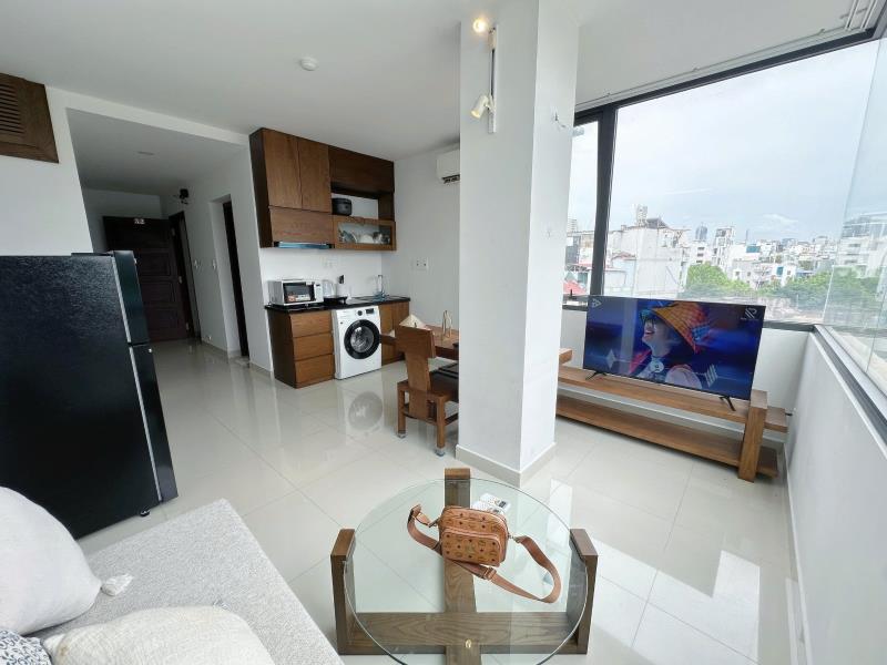 Cho thuê căn hộ 2pn 78m² siêu thoáng, view thành phố, máy giặt sấy riêng – nguyễn văn trỗi, phú nhuận | giáp quận 1 & quận 3