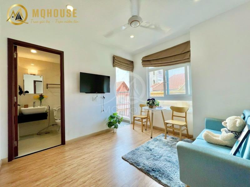 Cho thuê căn hộ 1pn cửu long gần sân bay tân sơn nhất full nội thất cao cấp  - Ảnh 4
