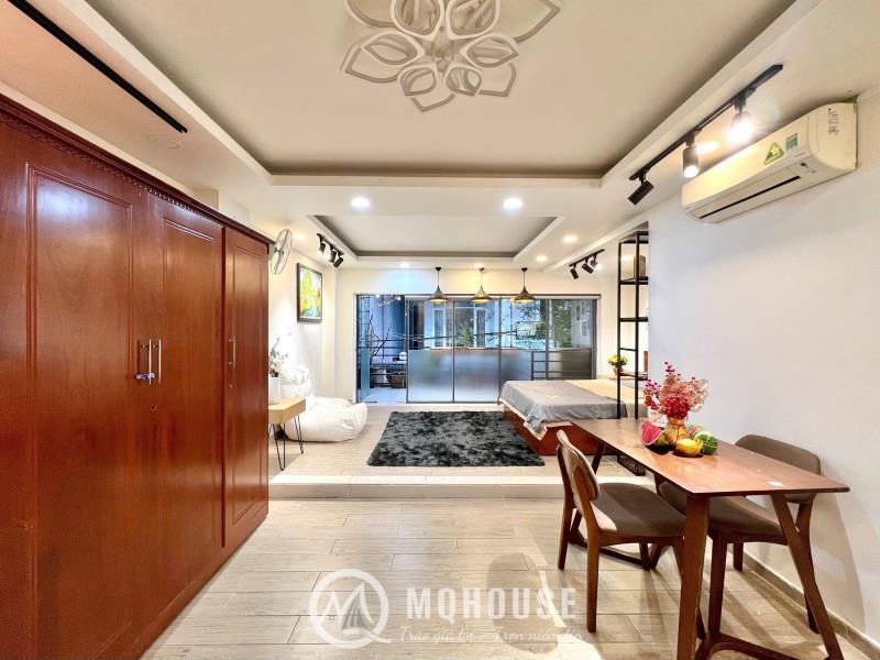 Cho thuê căn hộ studio cực rộng bancol thoáng ngay sân bay - Ảnh 4